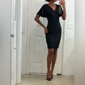 Elie Tahari Black Mini Dress